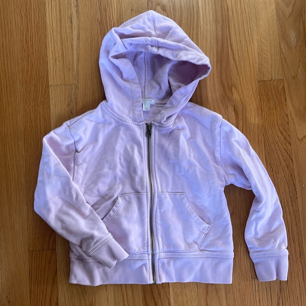 Crewcuts light purple hoodie. Size Small